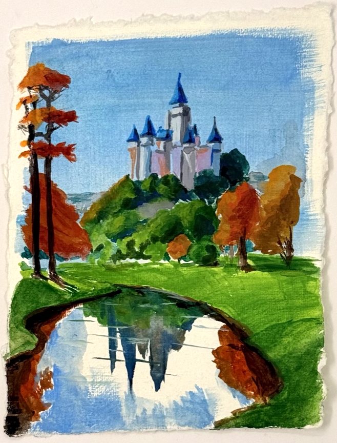 Castle in the water
