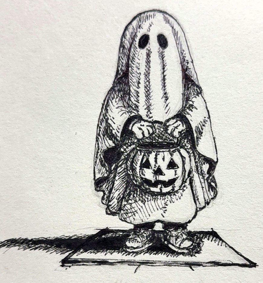 Ghost, trick or treat